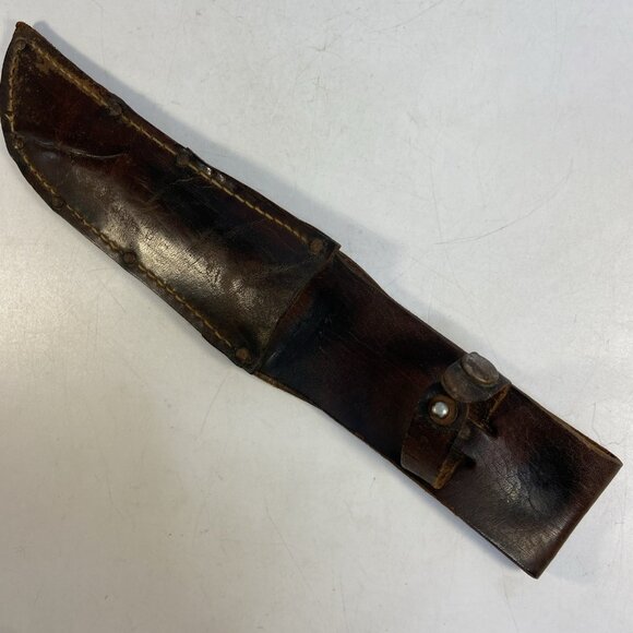 Vintage WWII Cattaraugus 225Q Quartermaster Fighting Knife Original With Sheath - Picture 10 of 13